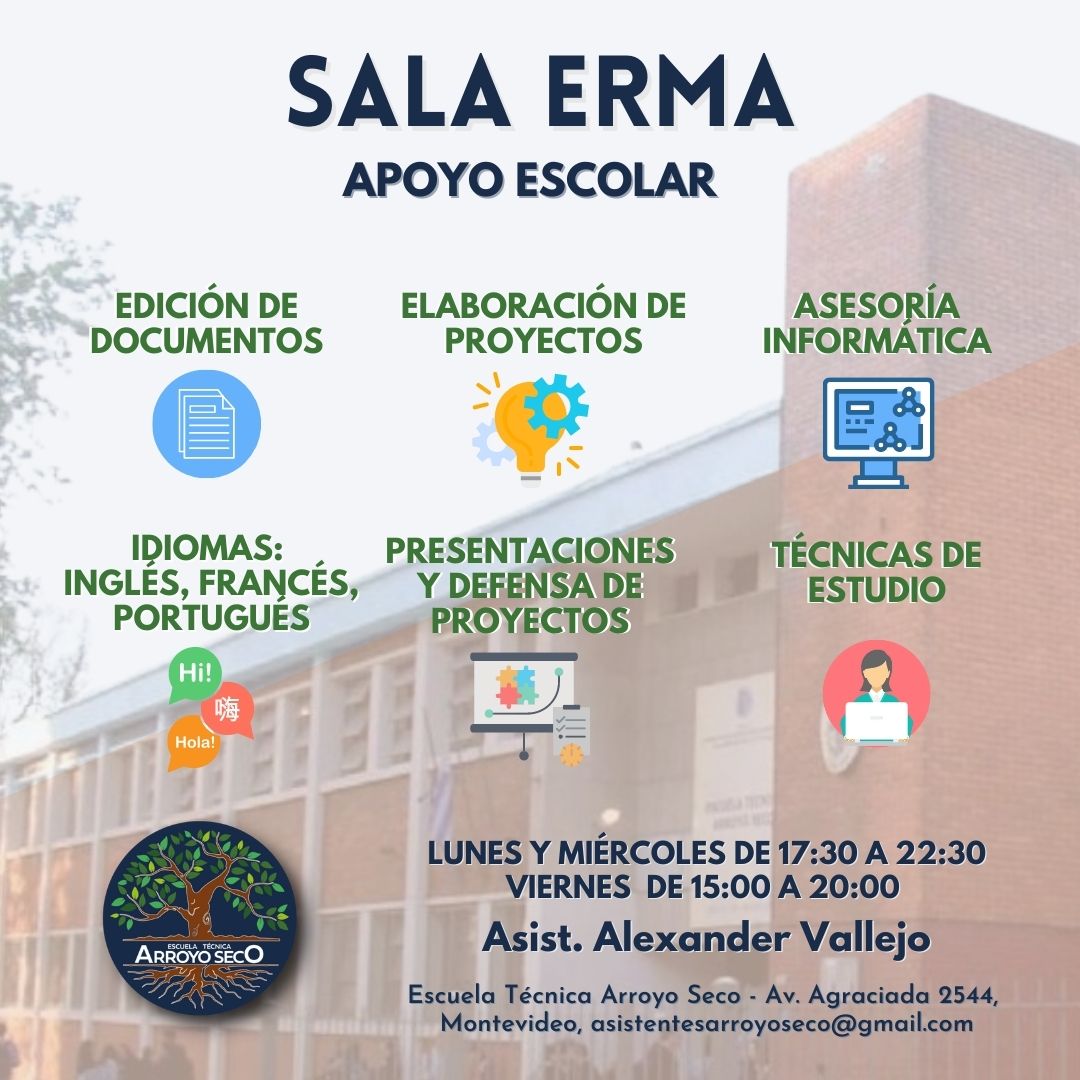 Apoyatura a estudiantes