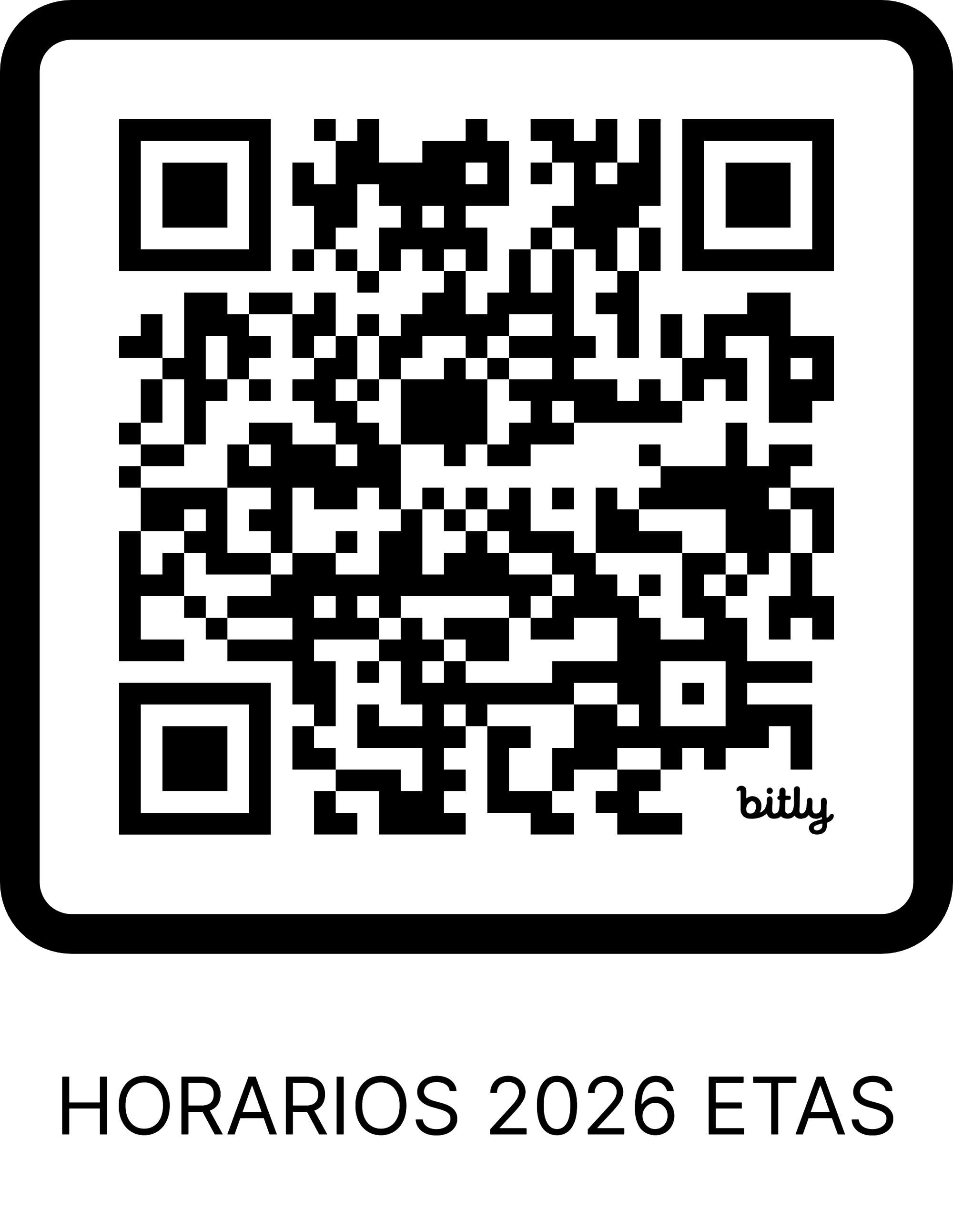 QR con acceso a horarios